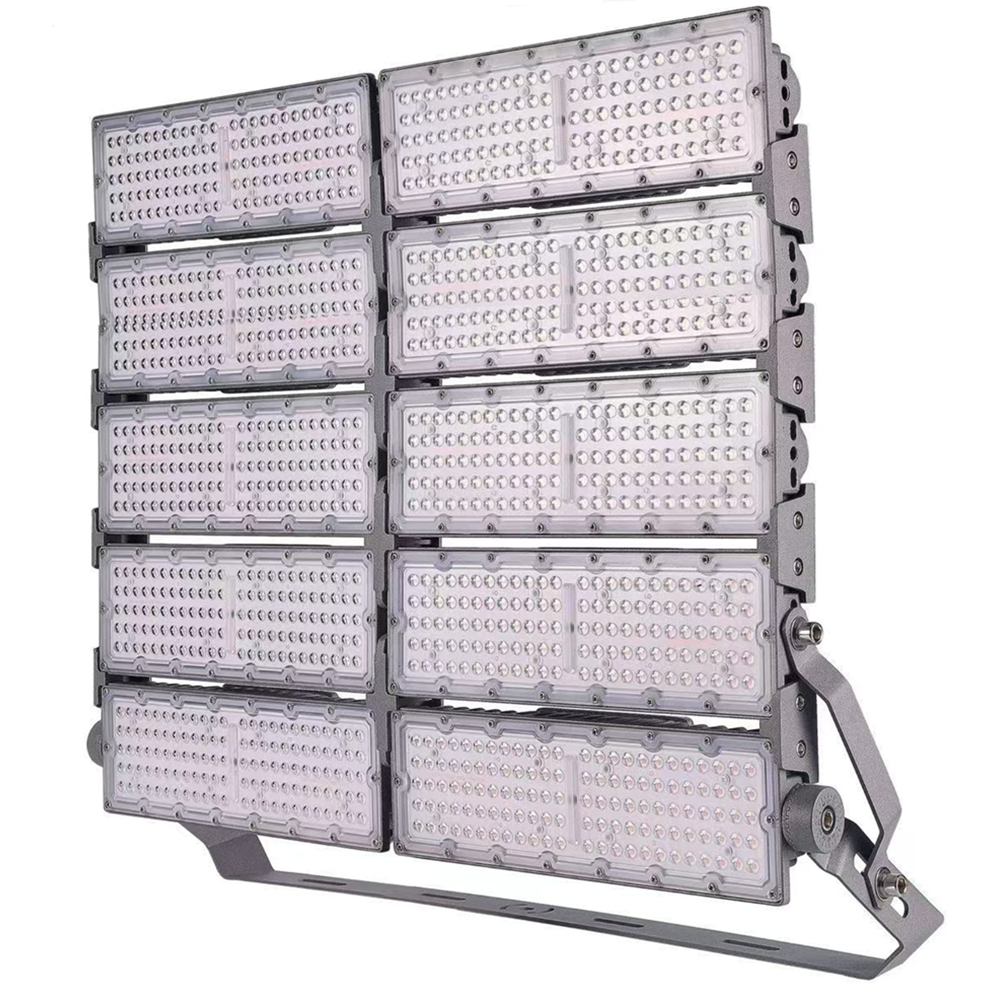 1000W LED Modular Floodlight, 2000w HID Replacement, 140000lm (140lm/w ...