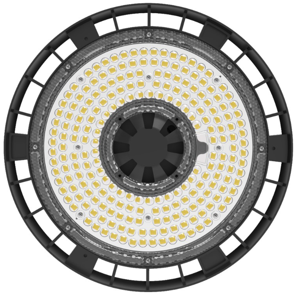 150W Smart Dimmable LED High Bays with Microwave Sensor, 4000K, IP65, IK08, 300w HID Replacement, 30000lm (200lm/w), 5 Year Warranty, IP65, Diamond-MG Range