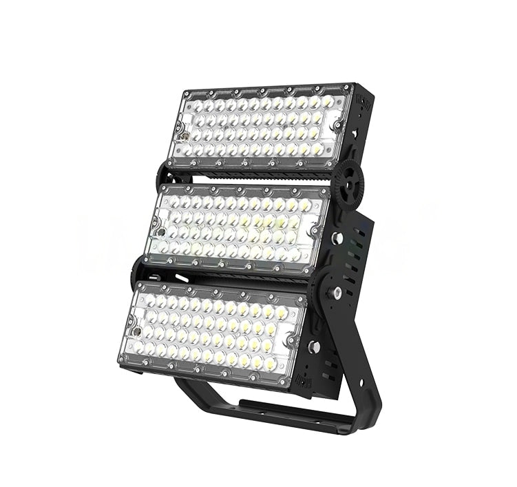 300w LED Modular Floodlights, 120 Degree Beam, 600w HID Replacement, 51000lm (170lm/w), 5 Year Warranty, IP66, Diamond-RN4 Range