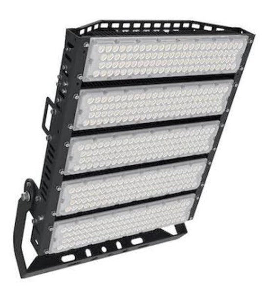 500w LED Modular Floodlight, 1000w HID Replacement, 85000lm (170lm/w), 5 Year Warranty, IP67, Diamond-RN4 Range