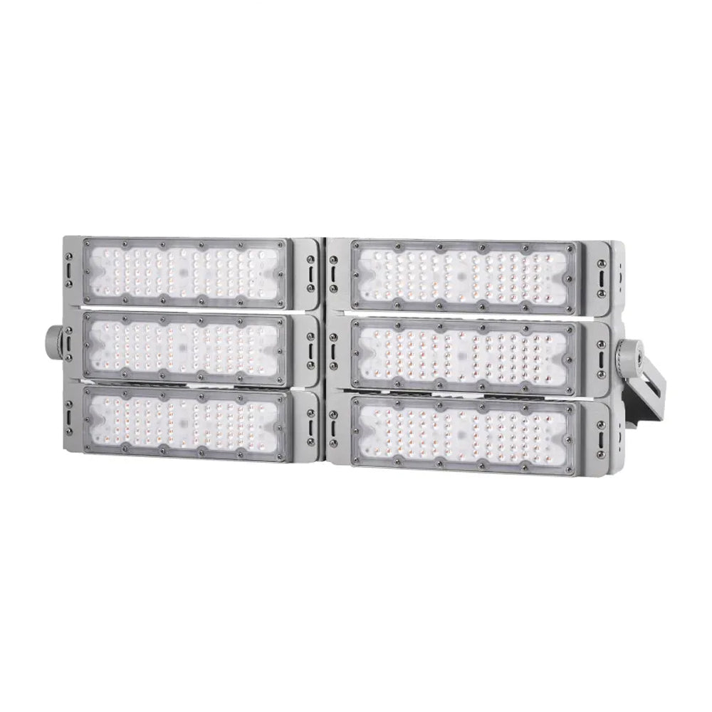 600W LED Modular Floodlight, 1200w HID Replacement, 102000lm (170lm/w), 5 Year Warranty, IP67, Platinum-RN6 Range