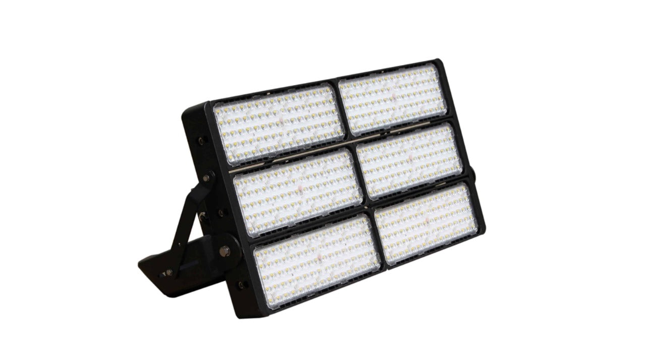 600w LED Modular Floodlight, 1200w HID Replacement, 102000lm (170lm/w), 5 Year Warranty, IP67, Diamond-RN4 Range