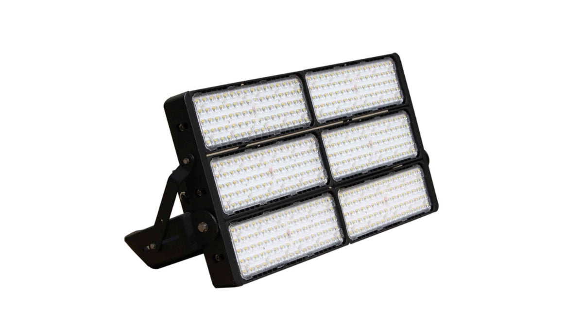 600w LED Modular Floodlight, 1200w HID Replacement, 102000lm (170lm/w ...