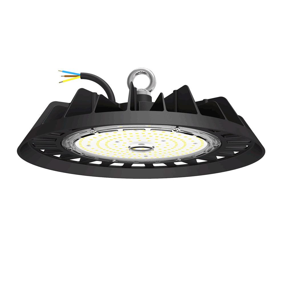100w UFO LED High Bays, 5700k, 250w HID Replacement, 14000lm (140lm/w), 3 Year Warranty, IP65, Gold-PD2 Range - Clear Sky Distributors  (7450355400891)